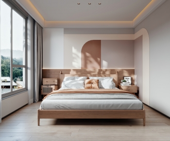 Nordic Style Bedroom-ID:245568991