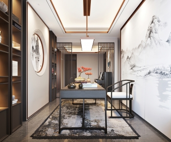New Chinese Style Study Space-ID:555907963