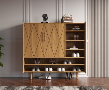 Nordic Style Shoe Cabinet-ID:571383007