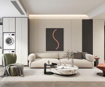 Modern A Living Room-ID:494040011