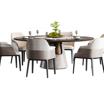 Modern Dining Table And Chairs-ID:763937955