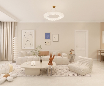 Modern A Living Room-ID:532592065