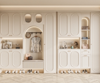 French Style Shoe Cabinet-ID:472157004