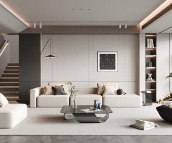 Modern A Living Room-ID:621908907