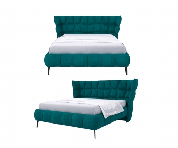 Modern Double Bed-ID:824966916