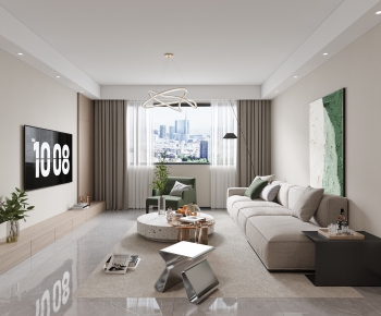 Modern A Living Room-ID:359121083