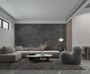 Modern A Living Room-ID:198709966