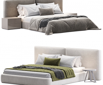 Modern Double Bed-ID:501633886