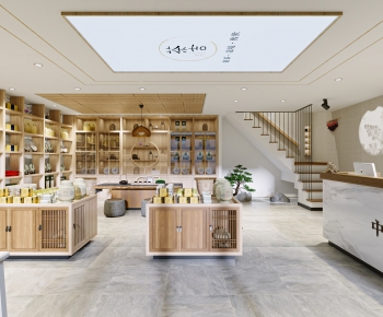New Chinese Style Tea Shop-ID:756908895