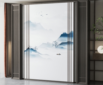 New Chinese Style Partition-ID:402400548