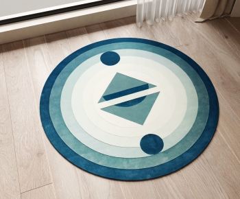 Modern Circular Carpet-ID:851032025
