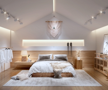 Nordic Style Bedroom-ID:395057923