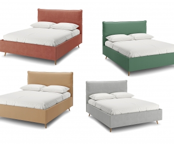 Modern Double Bed-ID:232141082