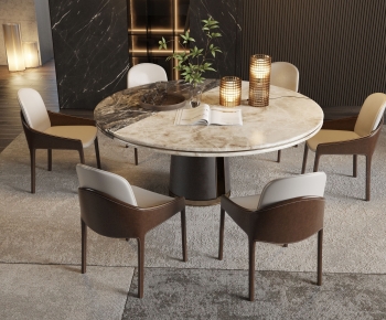 Modern Dining Table And Chairs-ID:928622962