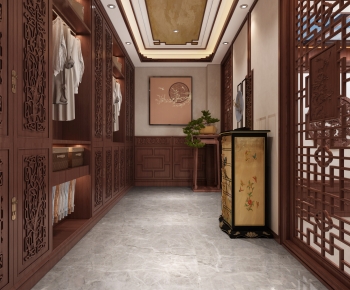 Chinese Style Clothes Storage Area-ID:950165994