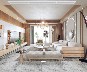 Japanese Style A Living Room-ID:489686015