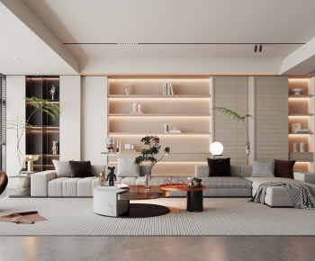 Modern A Living Room-ID:692004925