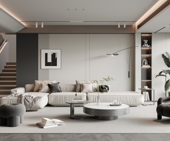 Modern A Living Room-ID:142837055