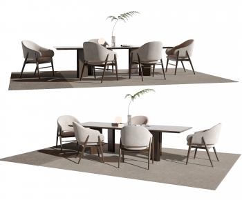 Modern Dining Table And Chairs-ID:965264085