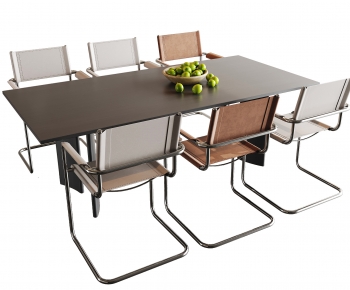 Modern Dining Table And Chairs-ID:749180087