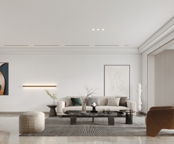 Modern A Living Room-ID:958884956