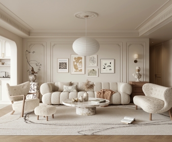 French Style A Living Room-ID:149871116