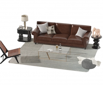 American Style Sofa Combination-ID:965789089