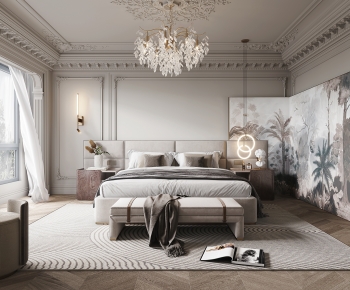 French Style Bedroom-ID:803941019