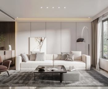 Modern A Living Room-ID:847400902