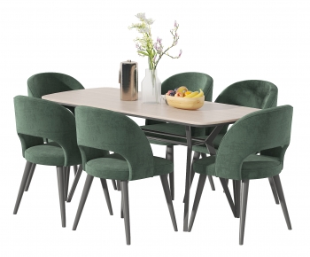 Modern Dining Table And Chairs-ID:171585086