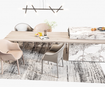 Modern Dining Table And Chairs-ID:210505962