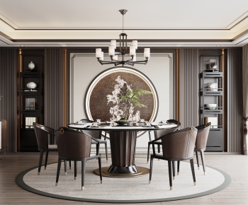 New Chinese Style Dining Room-ID:177177913
