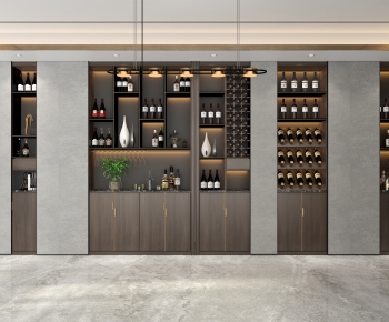 Modern Wine Cabinet-ID:114938027