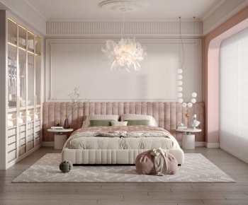 French Style Girl's Room Daughter's Room-ID:334093097