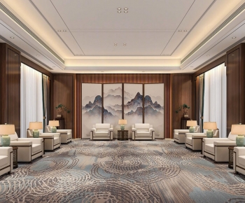 New Chinese Style Reception Room-ID:972038988