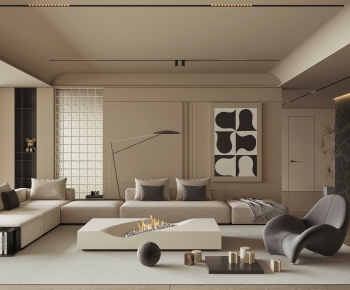 Modern A Living Room-ID:570712098