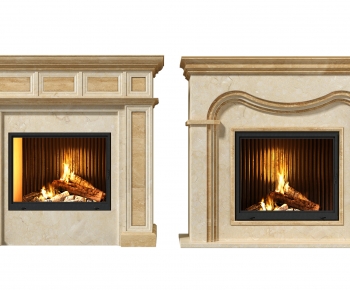 Simple European Style Fireplace-ID:605973019