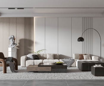 Modern A Living Room-ID:978595025