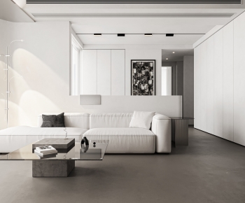 Modern A Living Room-ID:371978041