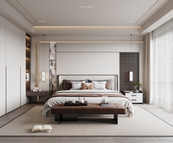 New Chinese Style Bedroom-ID:269694092