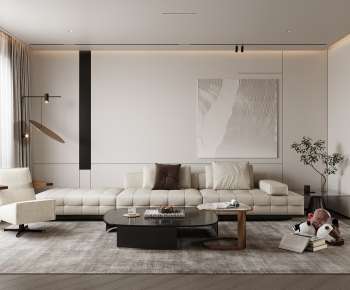 Modern A Living Room-ID:618613007