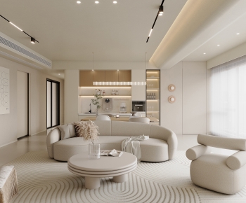 Modern A Living Room-ID:595835926