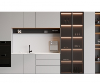 Modern Kitchen Cabinet-ID:470926058