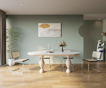 Modern French Style Dining Table And Chairs-ID:583328014