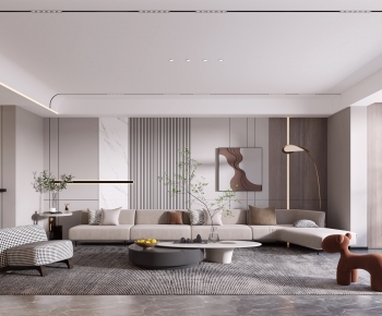 Modern A Living Room-ID:960297119
