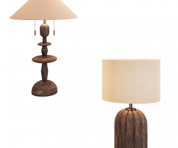 Wabi-sabi Style Table Lamp-ID:474946021