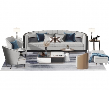 Simple European Style Sofa Combination-ID:290241009