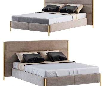 Modern Double Bed-ID:230937961