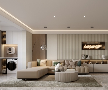 Modern A Living Room-ID:336302042