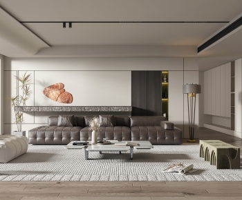 Modern A Living Room-ID:419971942
